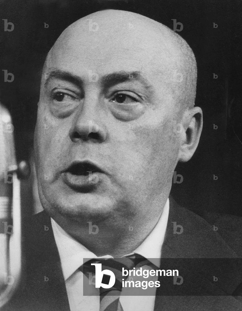 Jozef Cyrankiewicz (b/w photo)