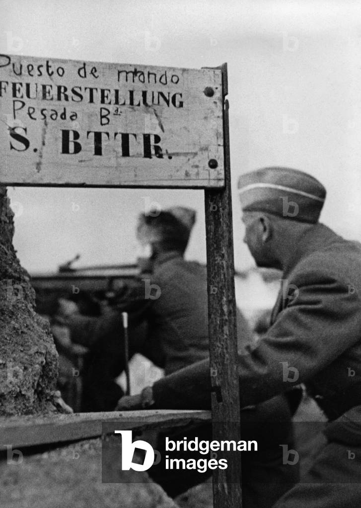 Command post of the Condor Legion at Toledo, 1939