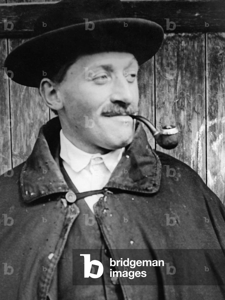 Farmer with a pipe, 1939