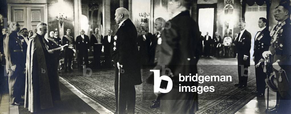 Nuntius Orsenigo at the New Year's Reception of the President of the Reich, 1932