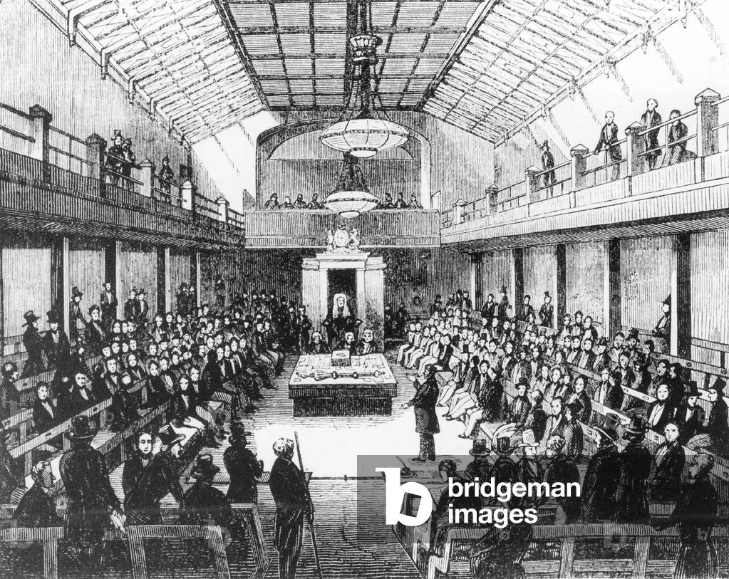 Parliament in London, 1844
