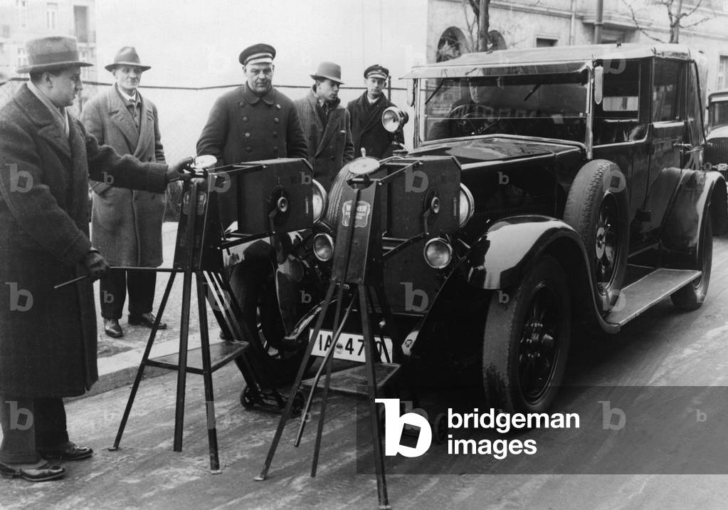 Light test, approx. 1930