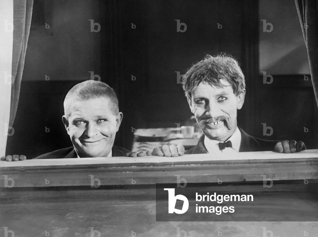 Harald Madsen and Carl Schenstrom (b/w photo)