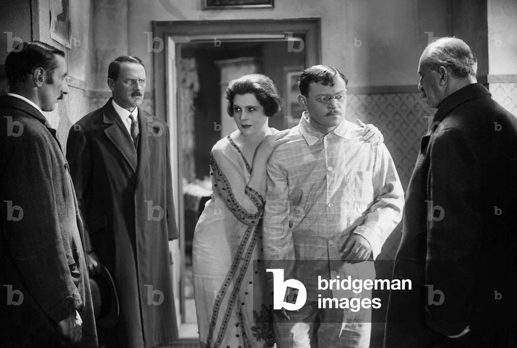 Fritz Kortner and Magda Sonja in 'The mistress of the Governor', 1927 (b/w photo)