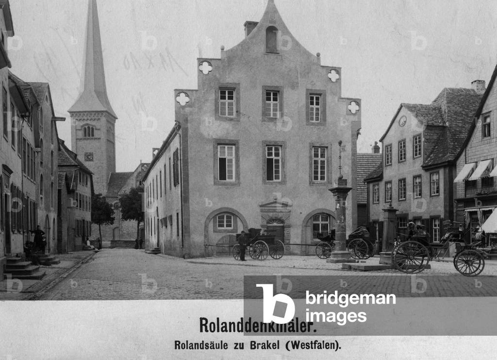 Brakel, 1904 (b/w photo)