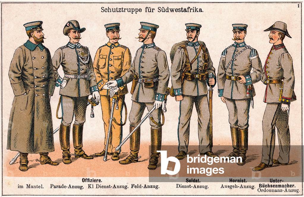 Protection force for German South West Africa (photo)