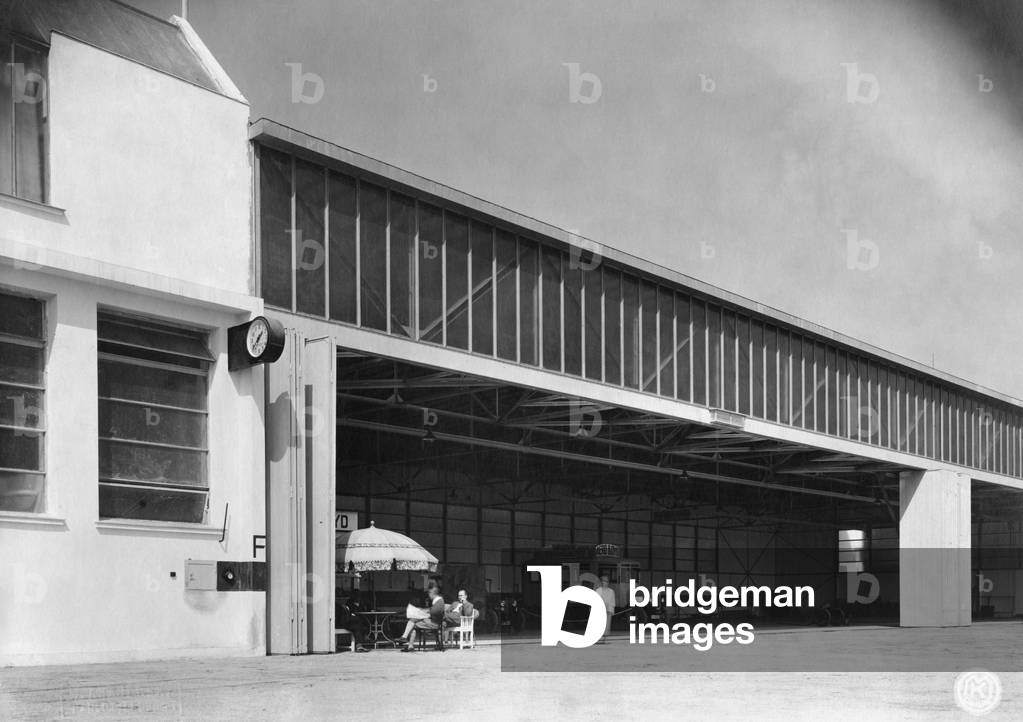 Berlin-Tempelhof Airport, 1926 (b/w photo)