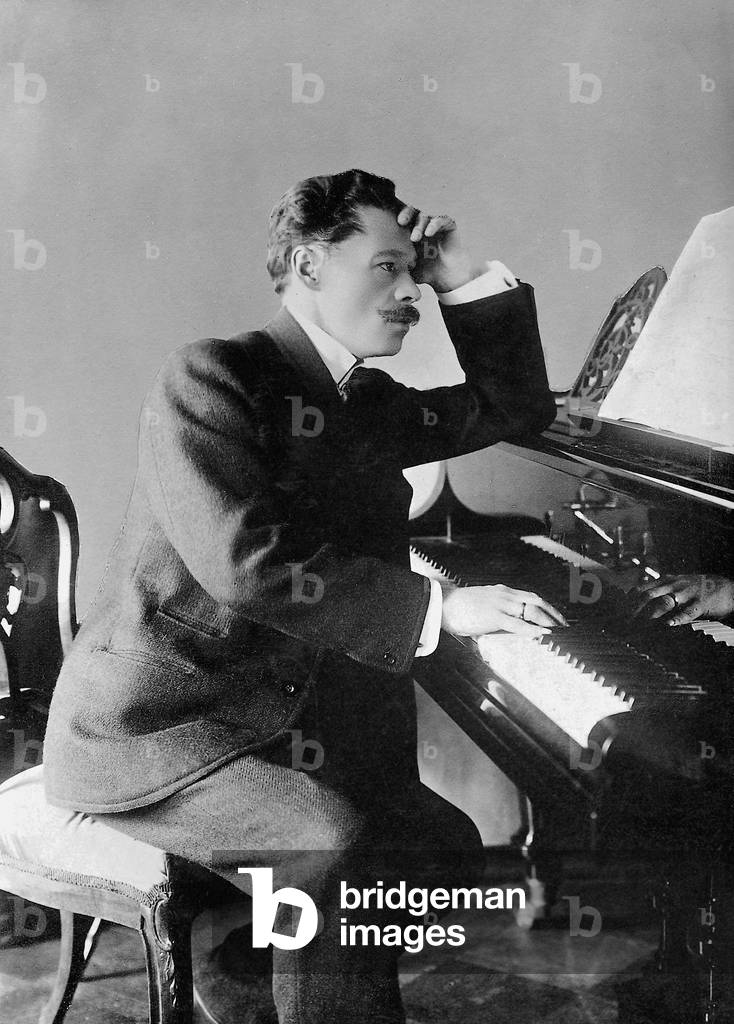 Anton Stepanovich Arensky (b/w photo)