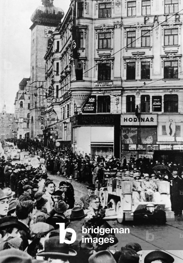 Entry of the Wehrmacht in Bruenn, 1939