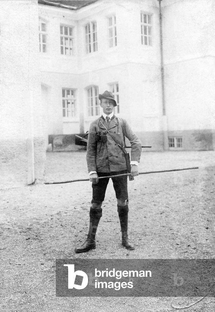 Crown Prince Wilhelm of Prussia as hunting guest on the Tegernsee, 1903