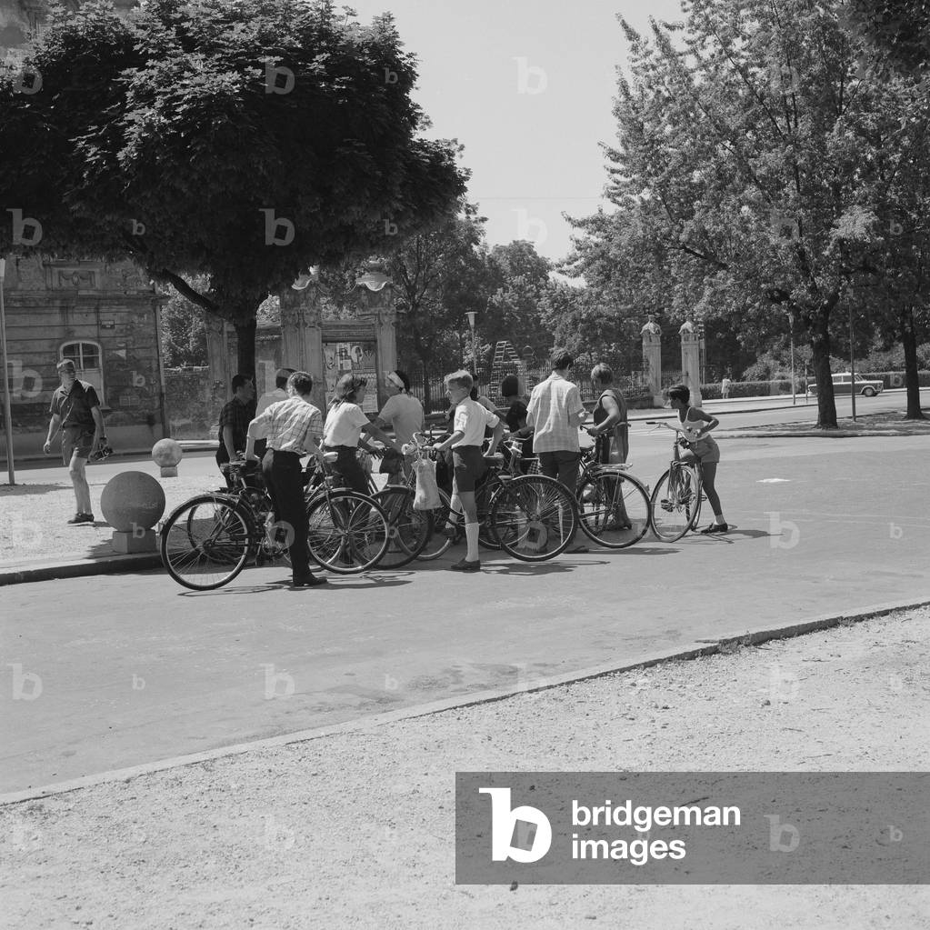 Ljubljana, 1965 (b/w photo)