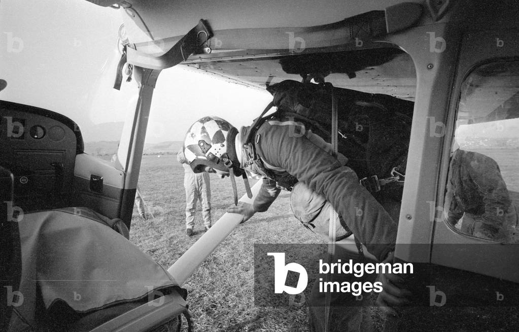 Catharina Conti, 1974 (b/w photo)