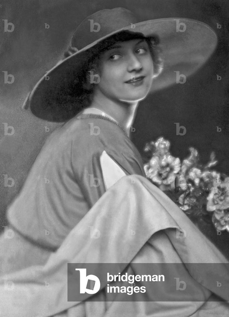 Charlotte Ander, 1921 (b/w photo)