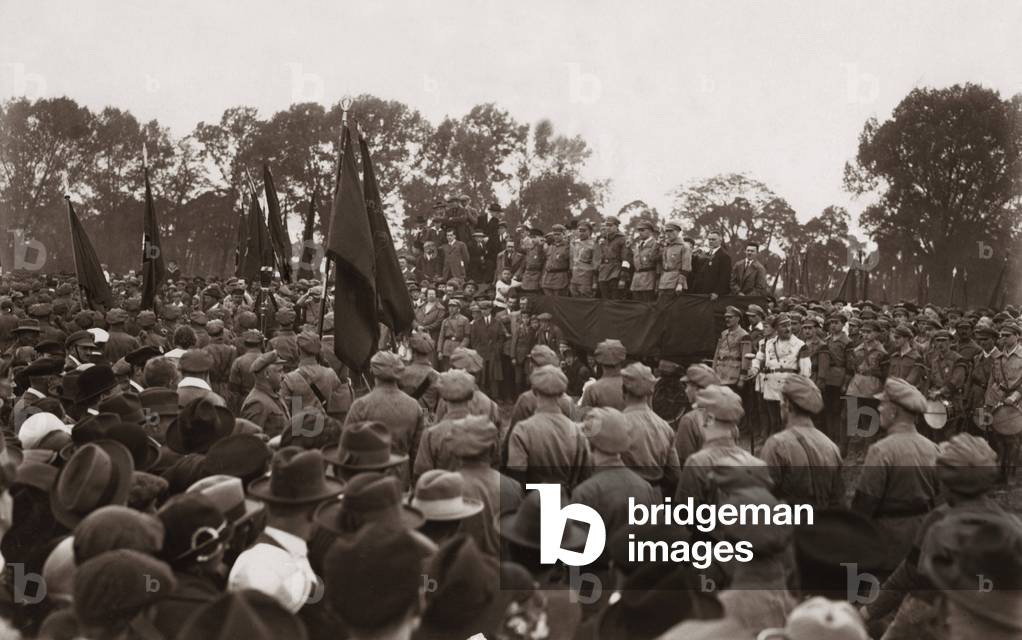 Deployment of the Alliance of Red Front Fighters (RFB), circa 1920s