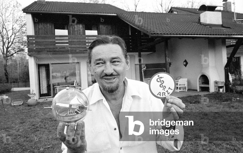Walter Thiele, 1974 (b/w photo)