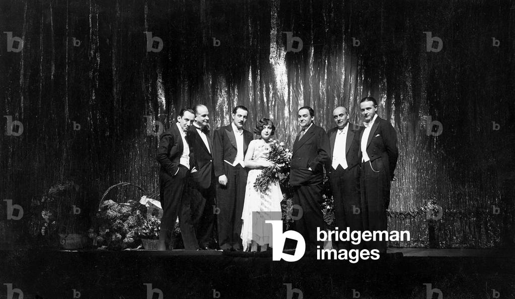 Premiere of 'Melody of the Heart' (b/w photo)