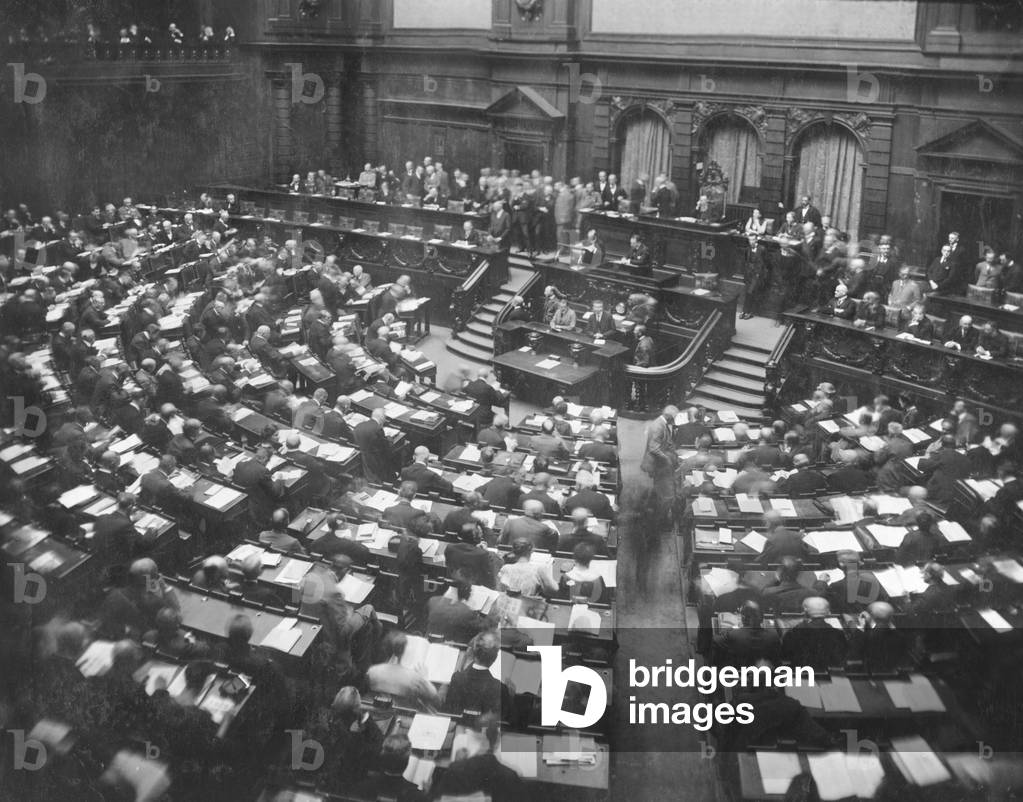 Opening of the Reichstag on 24 June 1920