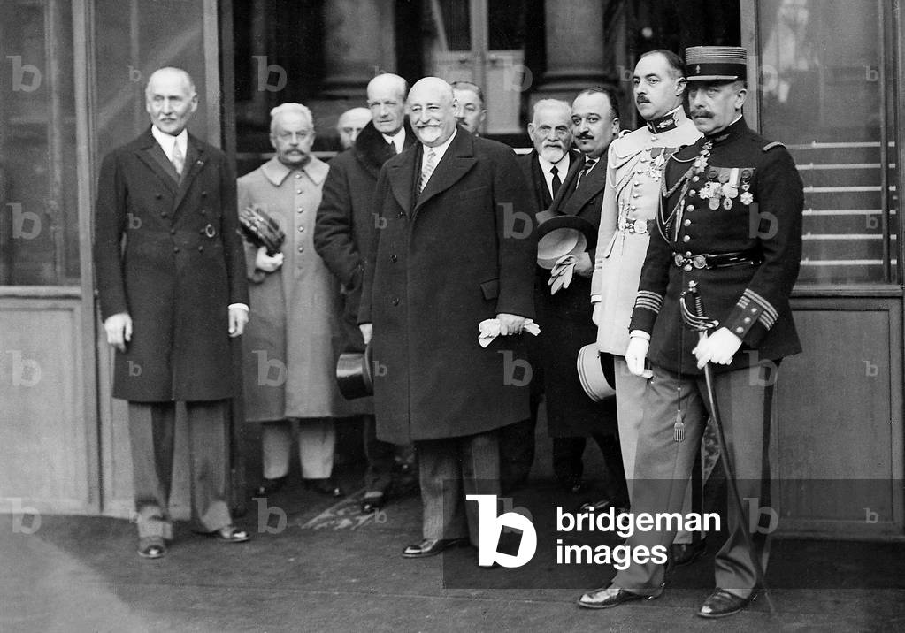 Fernand Bouisson, 1935 (b/w photo)