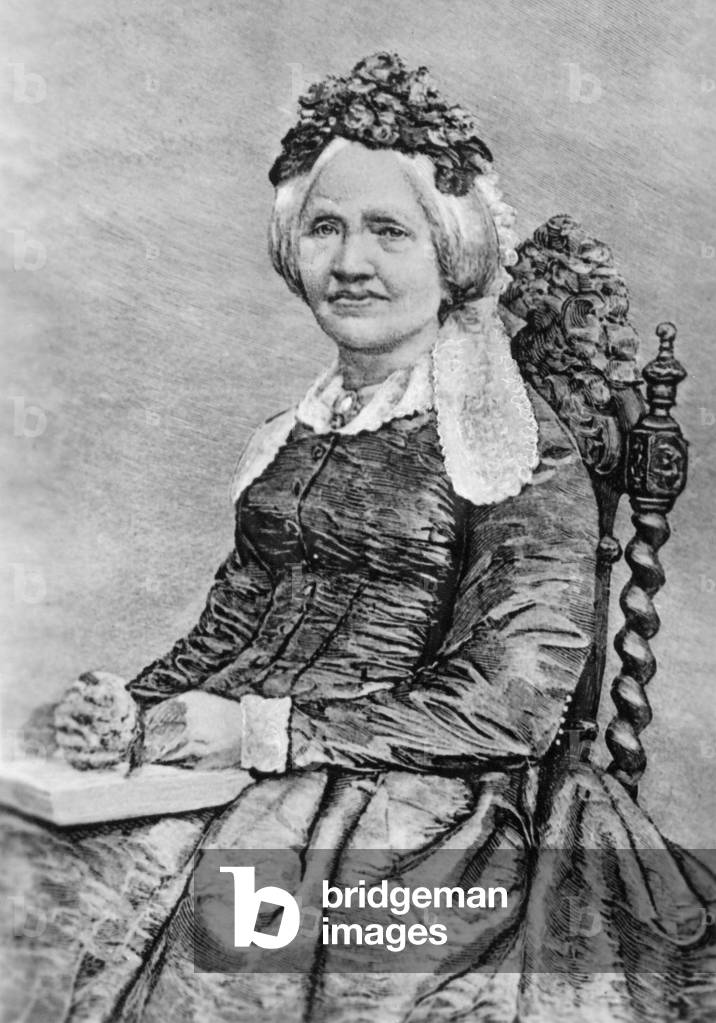 Henriette d'Angeville (b/w photo)