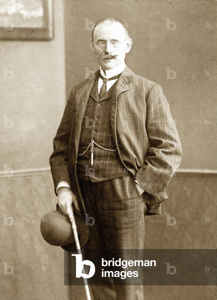 Karl Peters (b/w photo)