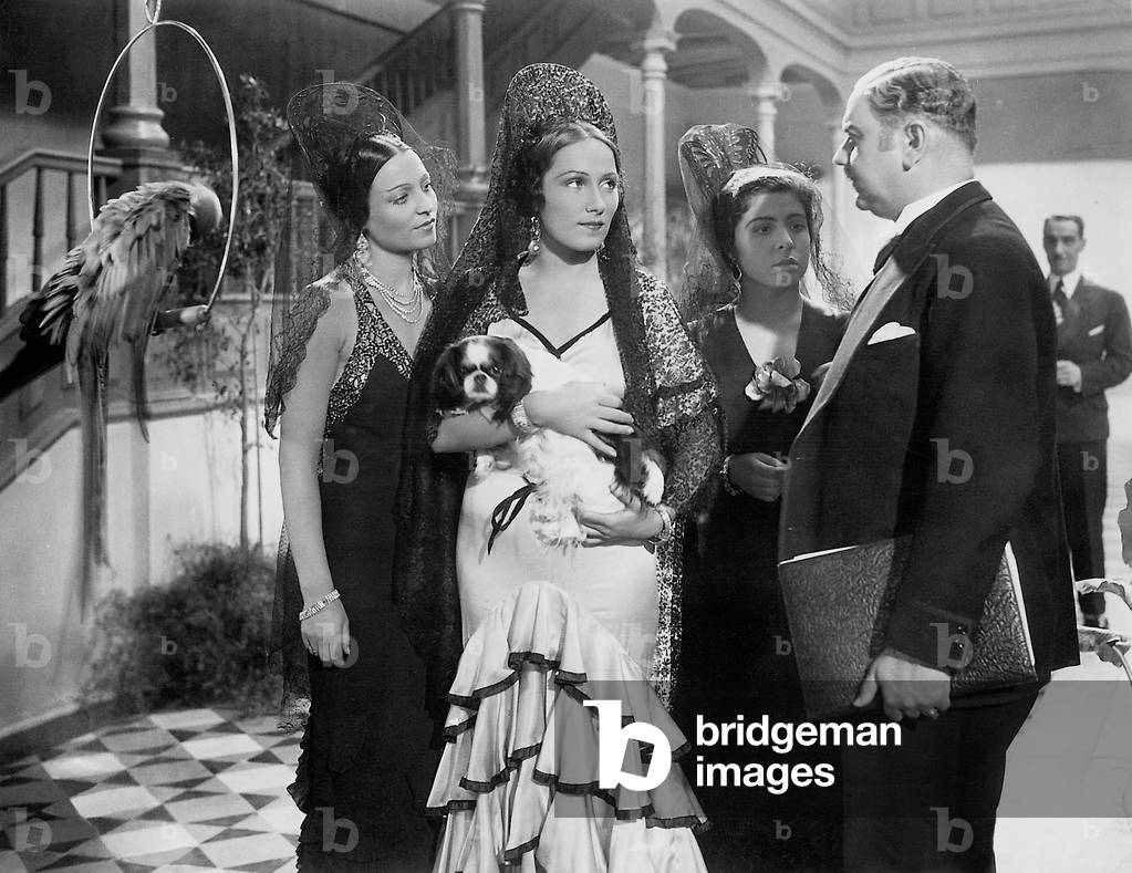 Brigitte Horney and Hans Liebelt in 'A Man Wants to Get to Germany', 1934 (b/w photo)