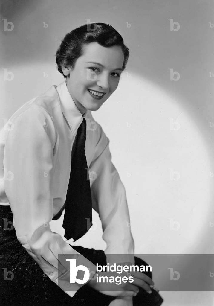 Angela Salloker, 1935 (b/w photo)