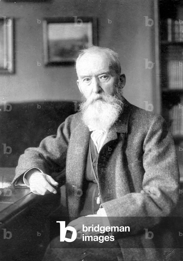 Wilhelm Busch, 1908 (b/w photo)