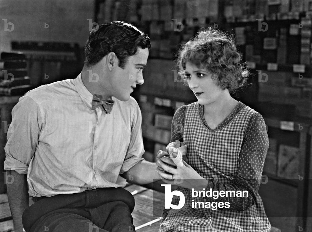 Mary Pickford and Buddy Rogers 'Country girl', 1927 (b/w photo)