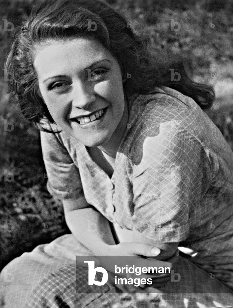 Sybille Schmitz in 'Death and the Maiden', 1936 (b/w photo)