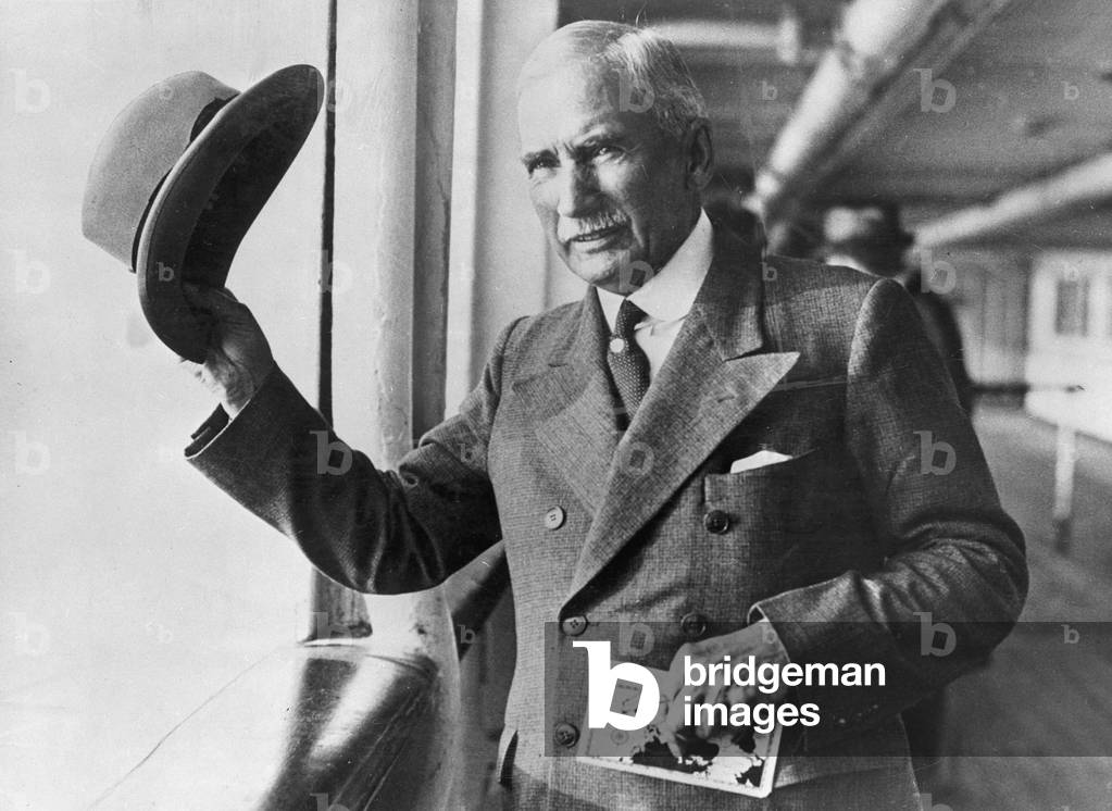 James Barry Munnick Hertzog, 1937 (b/w photo)