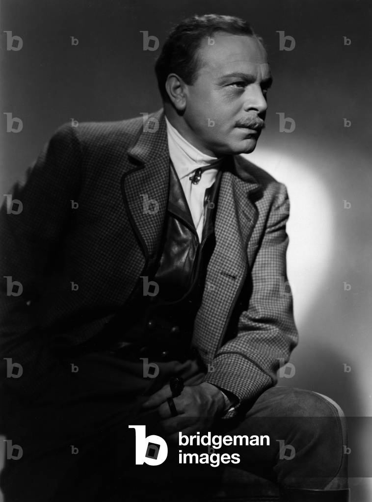 Paul Hartmann in 'The False Step', 1939 (b/w photo)