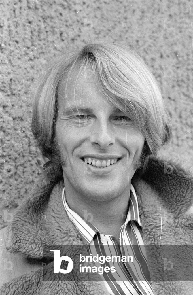Male model, 1971 (b/w photo)