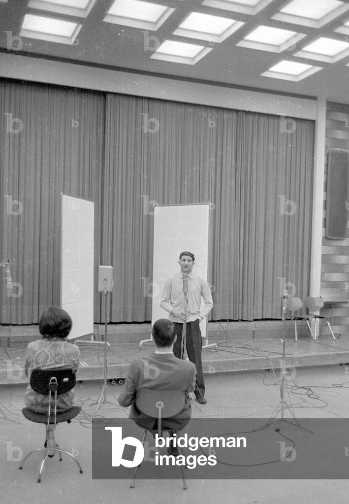 Petar Radenkovic, 1965 (b/w photo)