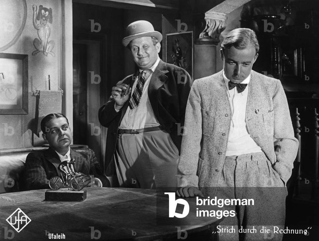 Hermann Speelmans, Otto Wallburg and Heinz Ruehmann in 