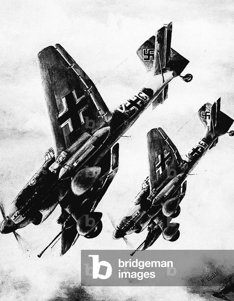 The Stuka (dive bomber) of Hans-Ulrich Rudel on the Eastern Front, 1944