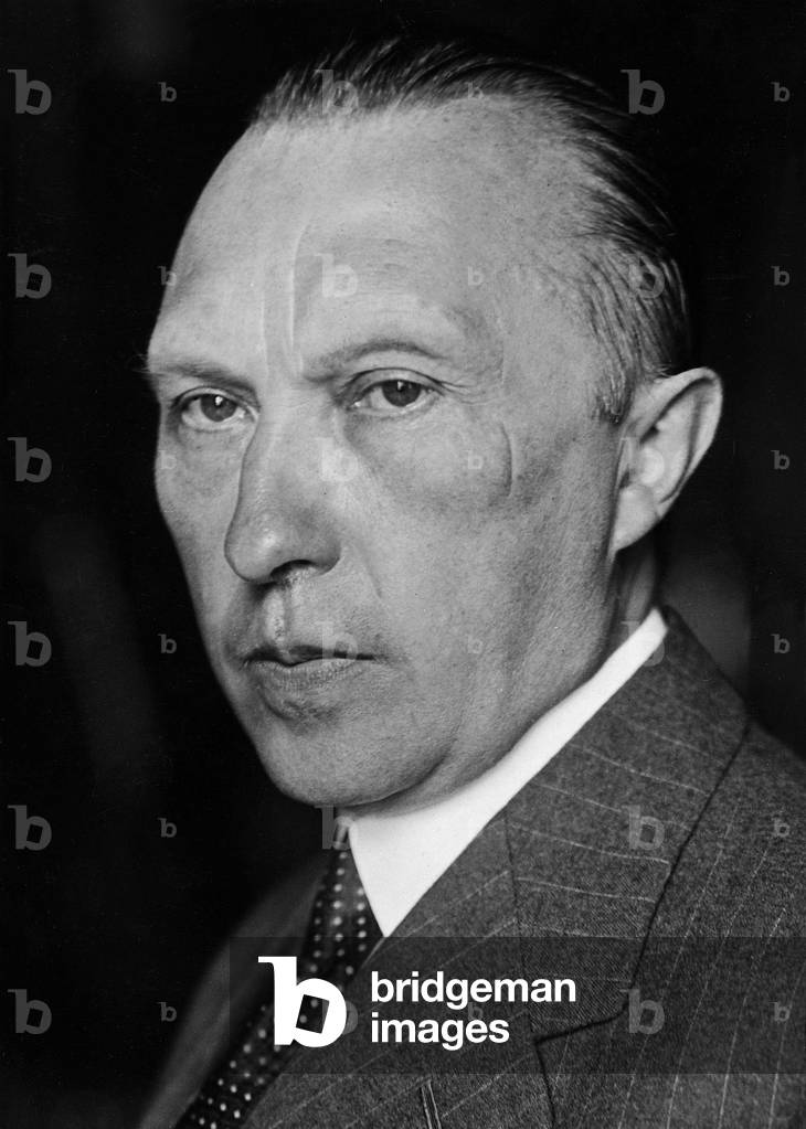 Konrad Adenauer, 1931 (b/w photo)