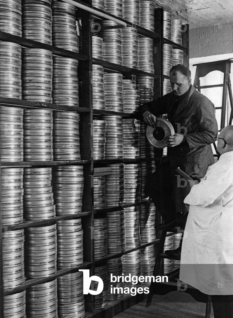 Fire-proof film warehouse, 1931