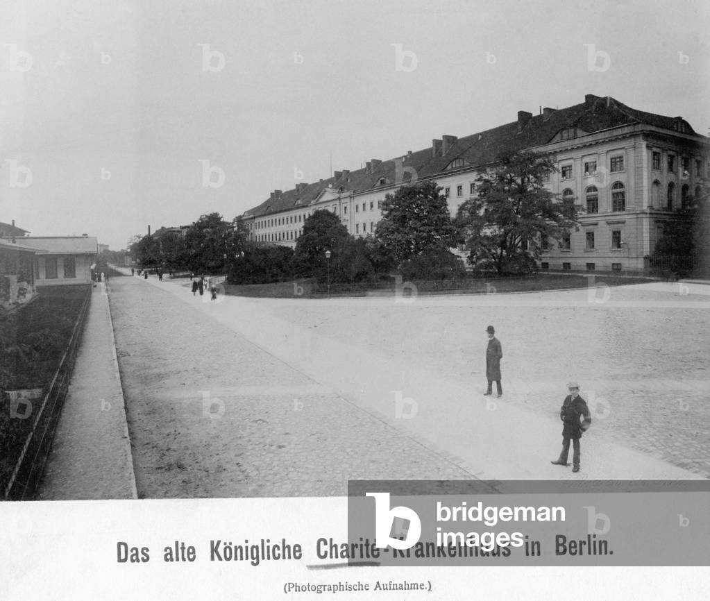 The Charite, 1910 (b/w photo)