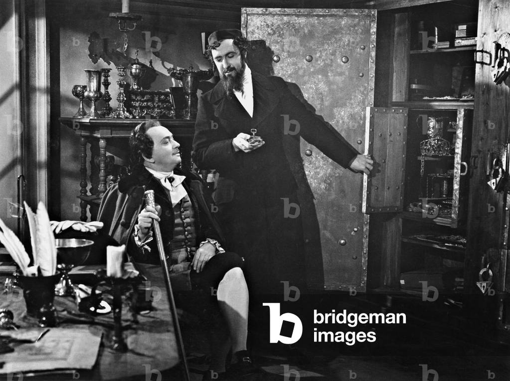 Theodor Loos and Ferdinand Marian in 'Jud Suess', 1940 (b/w photo)