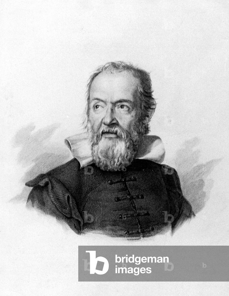 Galileo Galilei (b/w photo)