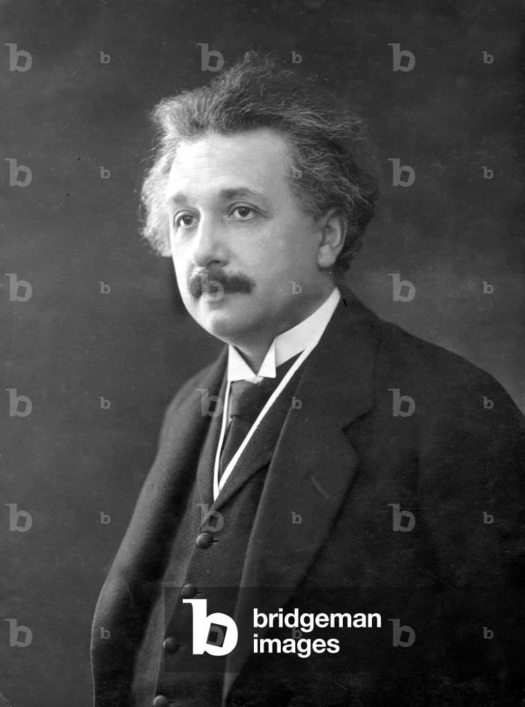 Albert Einstein, Germany, 1928 (b/w photo)