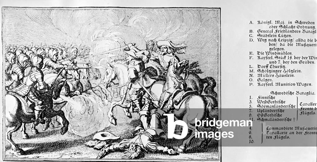 The Battle of Luetzen, 1632