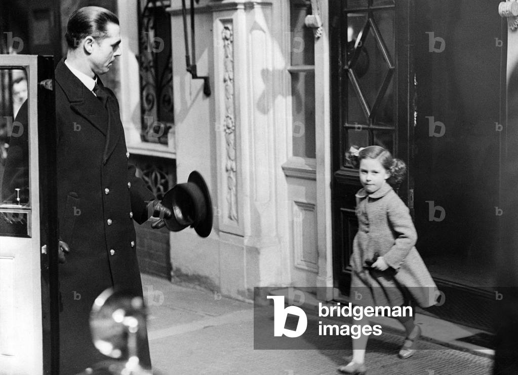 Princess Margaret, 1937 (b/w photo)