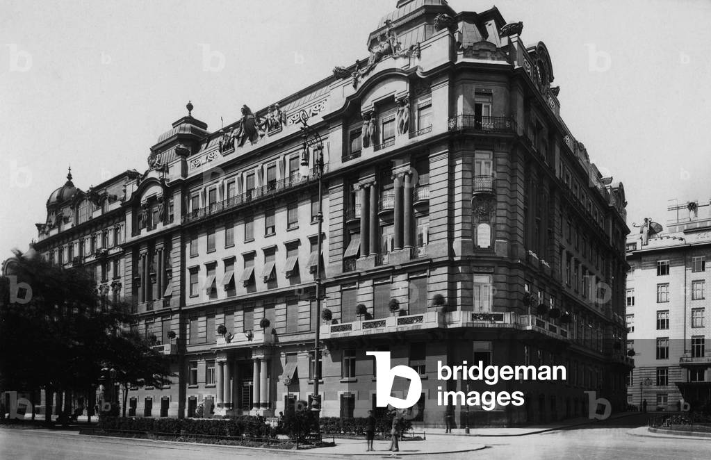Trade and Industrial Chamber in Vienna, 1931 (b/w photo)