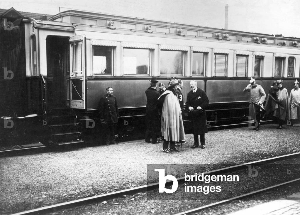 Emperor William II with Tsar Nicholas II of Russia, 1910