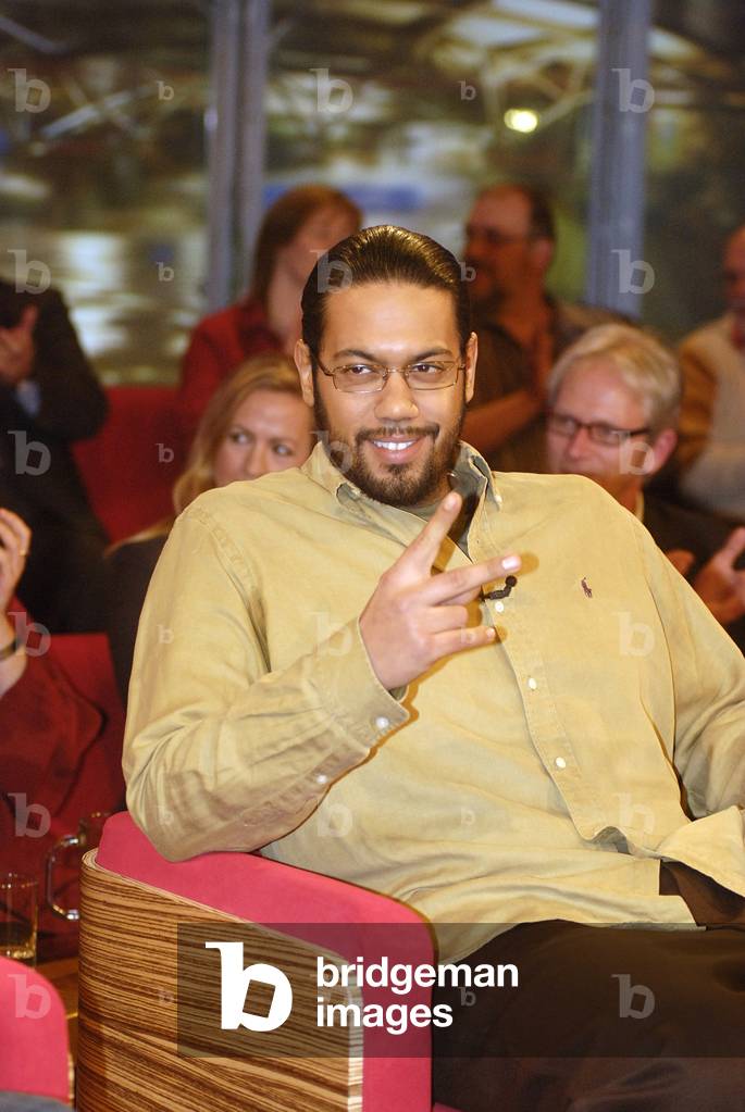 Rapper Samy Deluxe on German talkshow 'Die Tietjen und Dibaba' (NDR), Hanover, 8th November 2008 (photo)