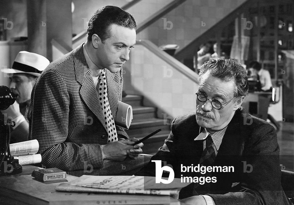 Willy Fritsch and Paul Rehkopf in 'Lucky Kids', 1936 (b/w photo)