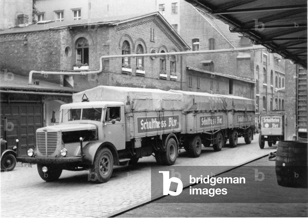 Schultheiss-Brauerei, c.1948-49 (b/w photo)