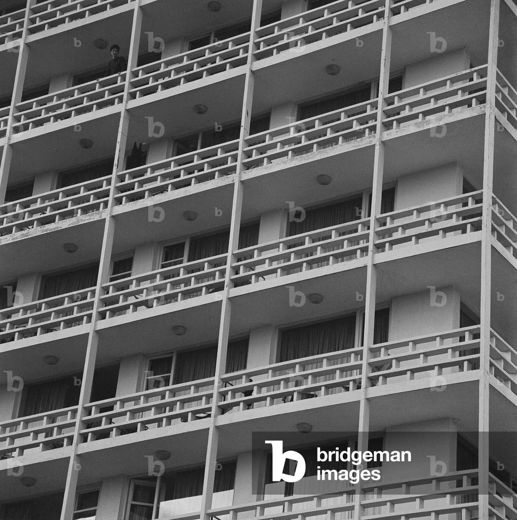 Slatni pjasazi in Bulgaria, 1967 (b/w photo)