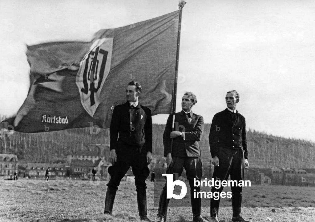 SpD flagbearers, 1937